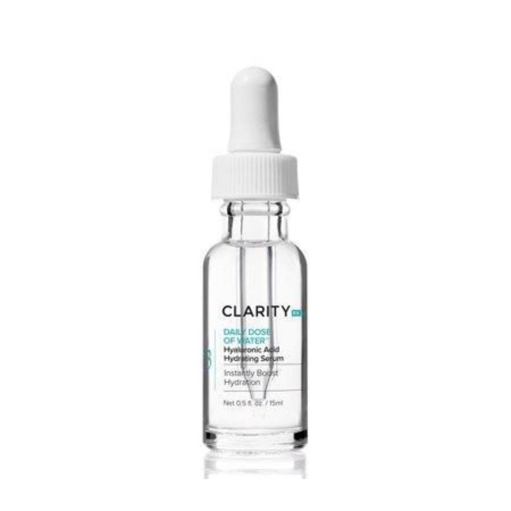 6 bottles Clarity daily dose of water hyaluronic acid serum